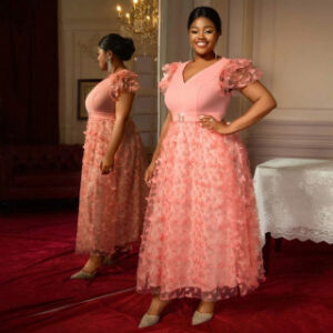 Vibrant African Print Skirt Set