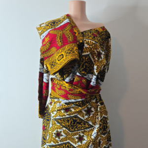 African clothes 3pieces one size